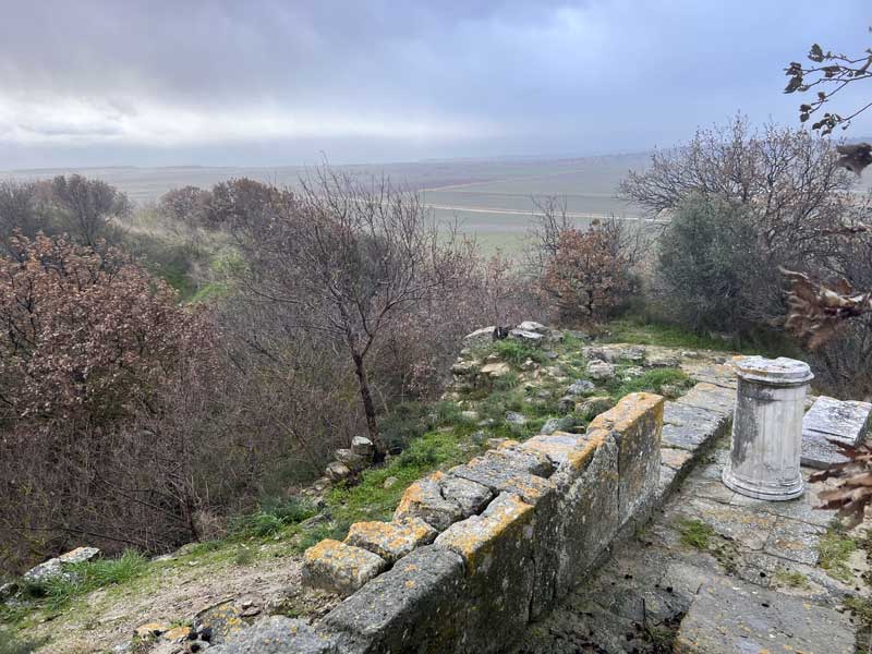 Vestiges du temple d'Athena