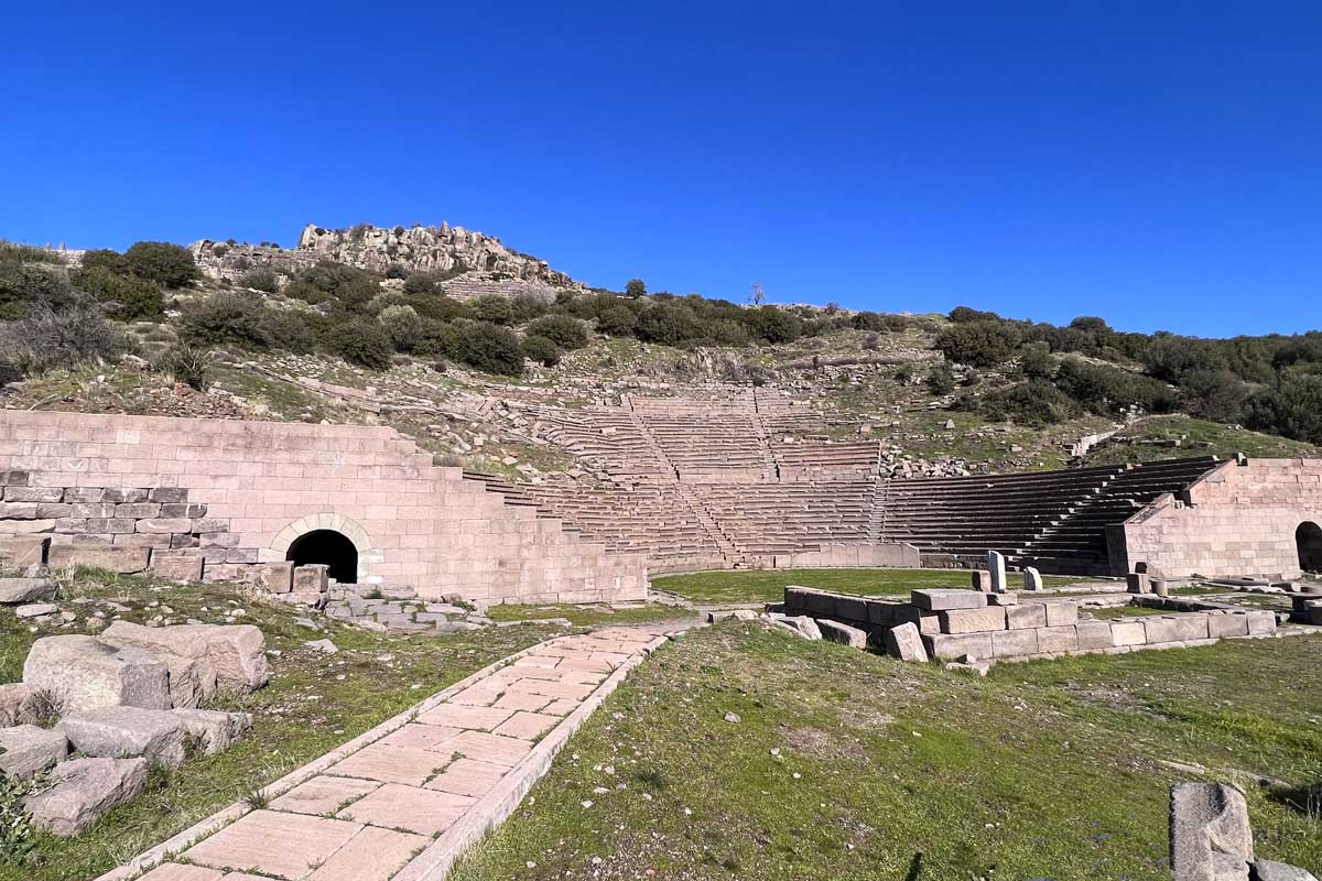 Le théâtre d'Assos