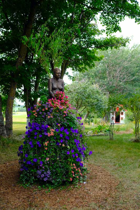 Maison-Chapais jardin