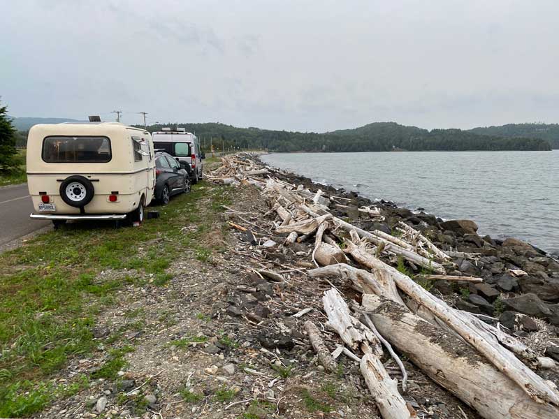 Baie-d'escouminac-bivouac