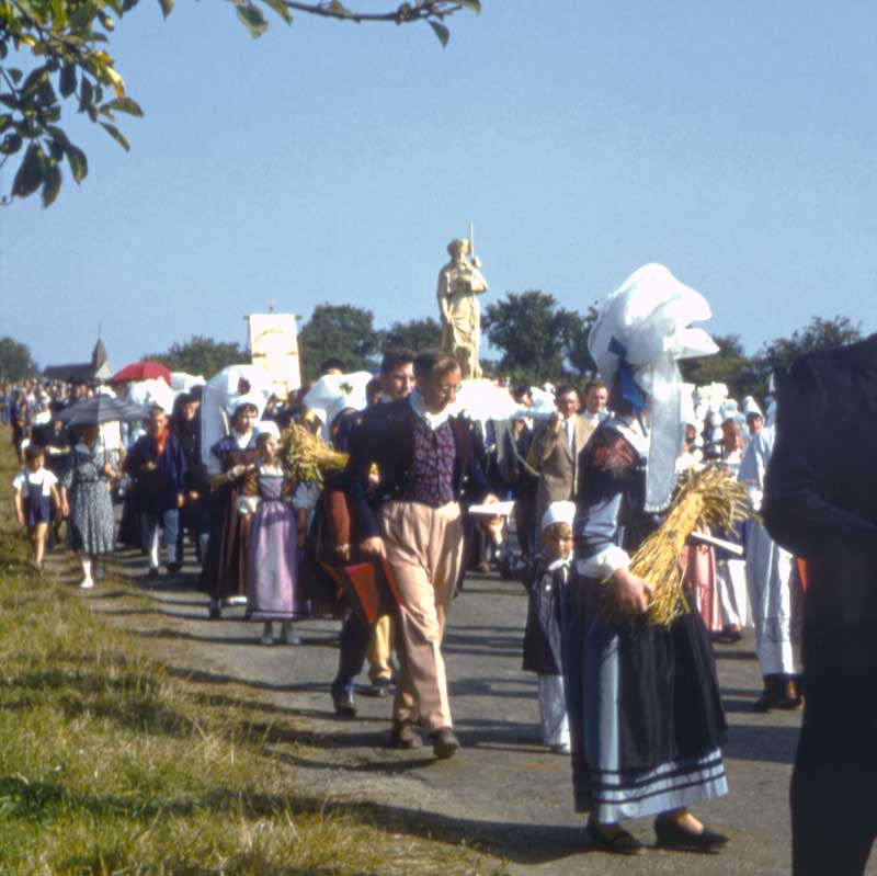 Pardon de Saint-Roch 1955 : la procession